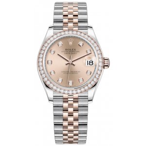 Rolex Lady Datejust 31 Rosé Gold Diamond Beze 278381RBR 