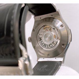 Hublot Classic Fusion 42mm Titanium Bezel Diamonds