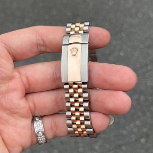 Rolex Datejust 36mm Demi Rose Gold 126281RBR MOP Diamond
