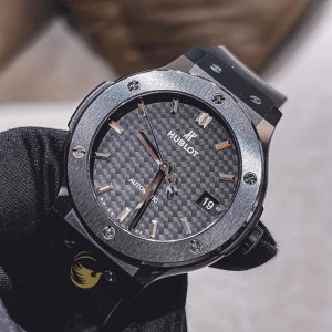 Hublot Classic Fusion 38mm Black Magic Ceramic Carbon 
