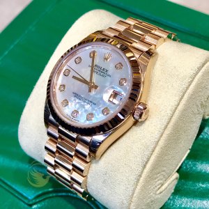 Rolex Lady Datejust 278275 Rose Gold Mop 31mm