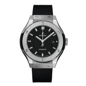 Hublot Classic Fusion 33mm Titanium Black Quartz