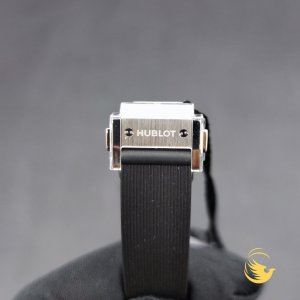 Hublot Classic Fusion 33mm Black Titanium Diamonds Bezel 