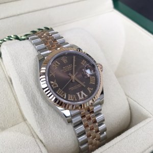 Rolex Datejust 278271 Chocolate Roman VI Jubilee 31mm
