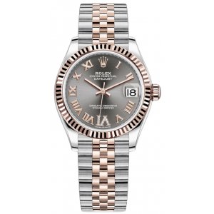 Rolex 278271 Mặt Rhodium Cọc Số La Mã 31mm
