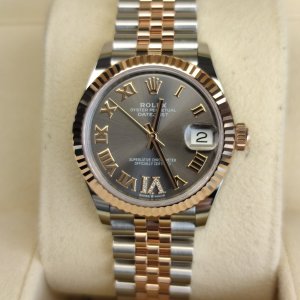 Rolex 278271 Mặt Rhodium Cọc Số La Mã 31mm
