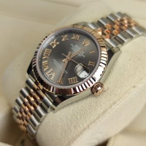 Rolex 278271 Mặt Rhodium Cọc Số La Mã 31mm