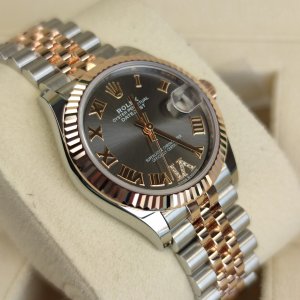 Rolex 278271 Mặt Rhodium Cọc Số La Mã 31mm
