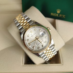 Rolex Datejust 126233 Mặt Vi Tính Cọc Số Kim Cương 36mm