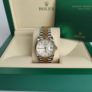 Rolex Datejust 126233 Mặt Vi Tính Cọc Số Kim Cương 36mm