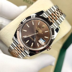 Rolex Datejust 126331 Chocolate Stick Jubilee 41mm
