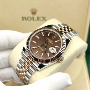 Rolex Datejust 126331 Chocolate Stick Jubilee 41mm