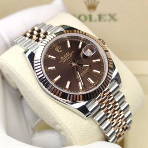 Rolex Datejust 126331 Chocolate Stick Jubilee 41mm