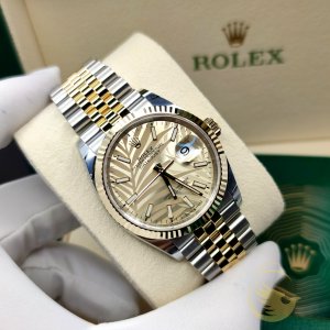 Rolex Datejust 126233 Mặt Lá Có Vàng 36mm