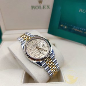 Rolex Datejust 126233 Mặt Lá Có Vàng 36mm