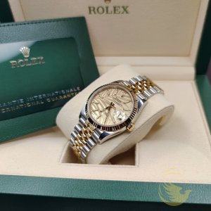 Rolex Datejust 126233 Mặt Lá Có Vàng 36mm