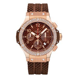 Hublot Big Bang Chronograph 41mm King Gold Capuchino Diamonds