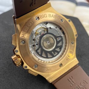 Hublot Big Bang Chronograph 41mm King Gold Capuchino Diamonds