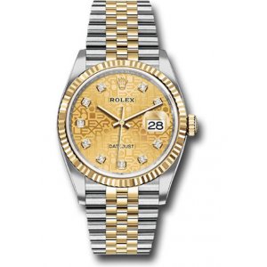 Rolex Datejust 126233 Vi Tính Vàng 36 mm