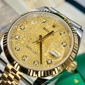 Rolex Datejust 126233 Vi Tính Vàng 36 mm