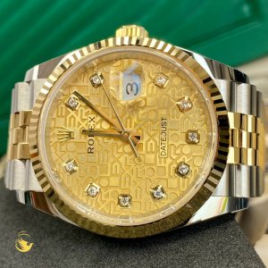 Rolex Datejust 126233 Vi Tính Vàng 36 mm