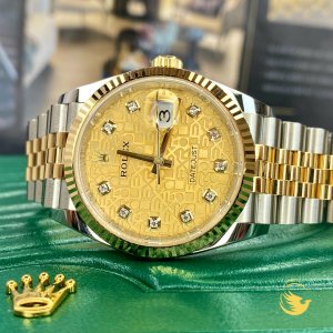 Rolex Datejust 126233 Vi Tính Vàng 36 mm
