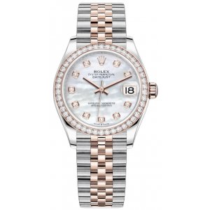 Rolex Lady-Datejust 278381 MOP 31mm  Niềng Kim Zin