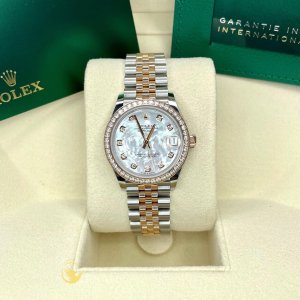 Rolex Lady-Datejust 278381 MOP 31mm  Niềng Kim Zin